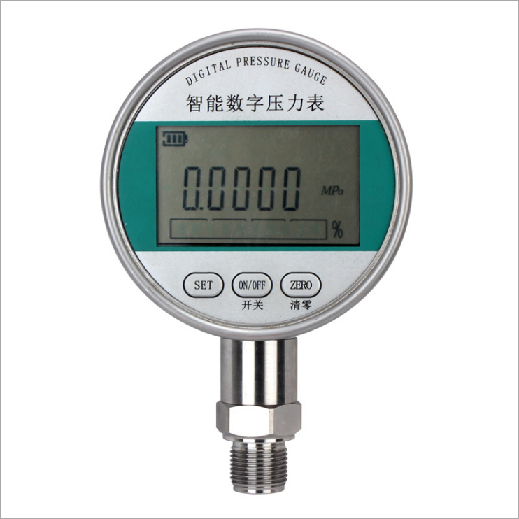 Digital display electronic precision pressure gauge remote transmission vacuum gas oil pressure gauge