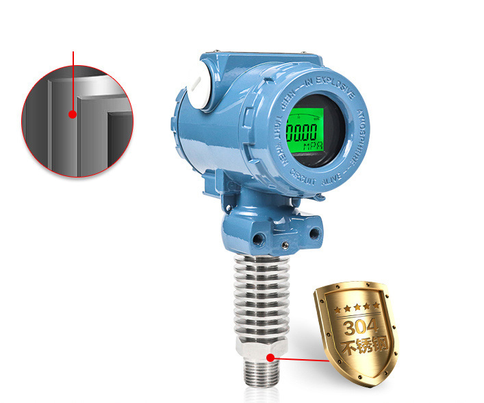 High temperature pressure transmitter 4-20mA steam air pressure high temperature resistant diffusion silicon air pressure hydraulic pressure sensor